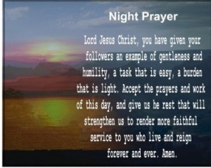 good night prayer images Good Night Prayers Quotes