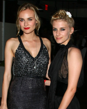 suicidewatch:Diane Kruger and Melanie Laurent. so much hot in just one ...