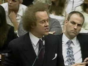 Richard Simmons on Capitol Hill..he maybe a little loud & over ...