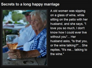 Secrets to a long happy marriage