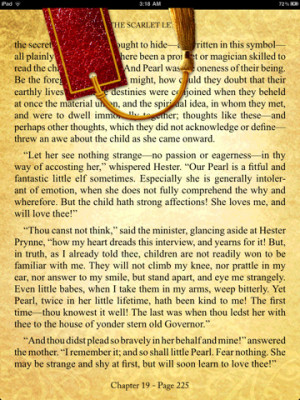 The Scarlet Letter (Classique) HD FREE App for iPad, iPhone - Books