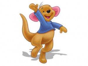 Roo, as seen in the Disney cartoons.