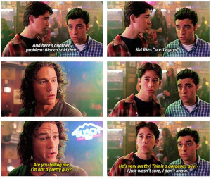 10 Things I Hate About You (1999) Quote (About threat pretty guys nice ...