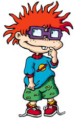 Chuckie as he appears in a All Grown Up