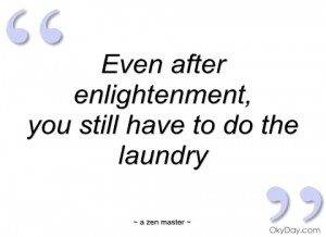 even after