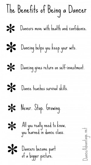 Reasons You Are Lucky to Be a Dancer