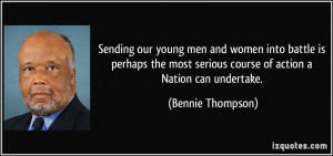 More Bennie Thompson Quotes