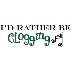 id_rather_be_clogging_bumper_bumper_sticker.jpg?height=250&width=250 ...