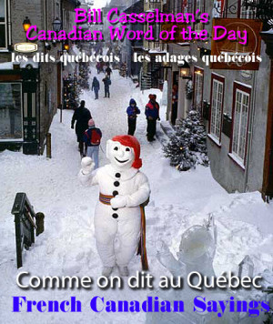 french canadian sayings comme on dit au quebec quebec expressions les ...