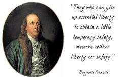 They who can give up essential liberty to obtain a little temporary ...