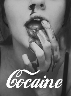 cocaine, drugs, girl, hipster
