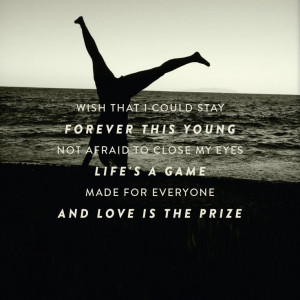 Forever young. #avicii