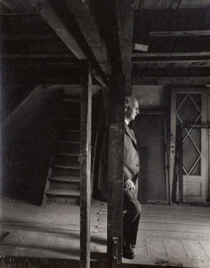 Otto Frank, Anne Frank's father and the only surviving member of the ...