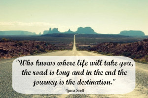The Road is long but the journey is the destination - The Urban ...