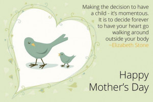 Mother’s Momentous Decision- The Wisdom of Elizabeth Stone