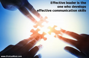 Effective Communication Quotes Effective communication