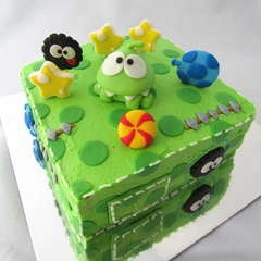 Cut the rope cake and instructions!