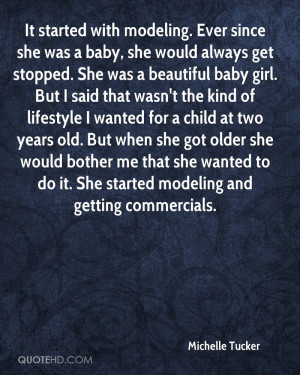 Michelle Tucker Quotes