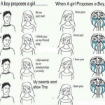 funny boys girls quotes, the propose system of boys and girls