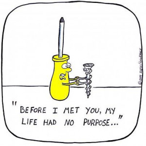 My life had no purpose is a conversation between a screwdriver and a ...