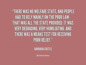 People On Welfare Quotes