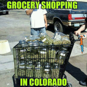 Funny Meme – Grocery shopping in Colorado