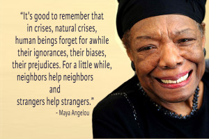 ... , poet and civil rights activist Dr. Maya Angelou has died at 86