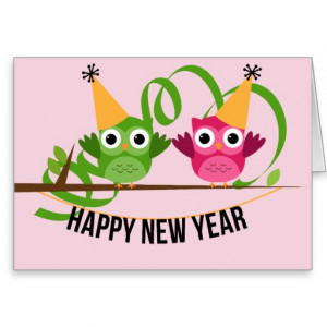 New Cute Happy Year Owl Stock Vector Shutterstock 8