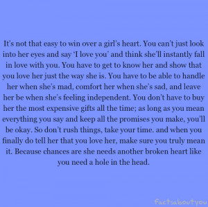 about girls, girl, heart, love, quote, truth