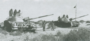 ... with British-made Xenon infra-red projectors, Yom Kippur War, 1973