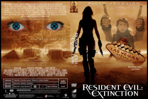 Resident Evil Extinction Movie Cover