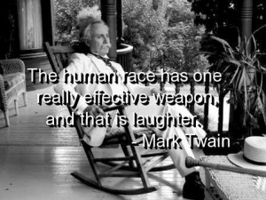 Mark twain quotes and sayings people laughter
