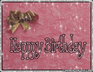 Happy Birthday Pink picture for facebook