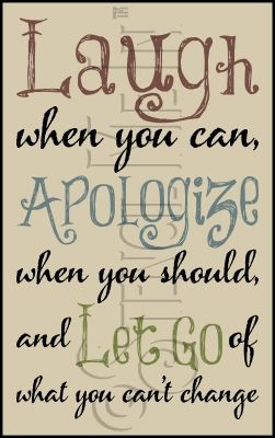 2886 * Laugh Apologize Let Go Stencil