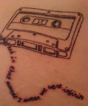 The perks of being a wallflower tattoo