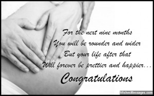Inspirational message for pregnancy and pregnant women