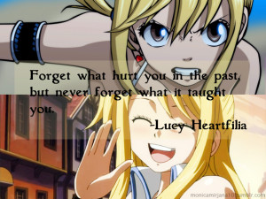 Fairy Tail Quotes Lucy Lucy heartfilia fairy tail by