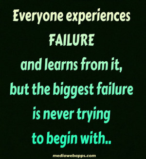 Failure Quotes Pictures