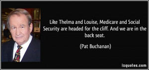 Like Thelma and Louise, Medicare and Social Security are headed for ...