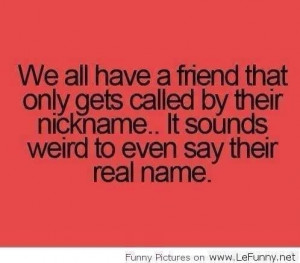 nickname #quote