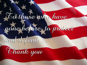 Memorial Day Thank You The simple words of 