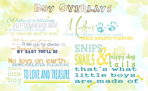 Boy Quotes Overlays by Rachel Hood