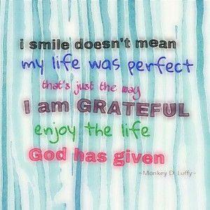 Monkey d. Luffy quote