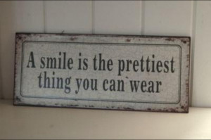 great quote to put on the bathroom mirror or closet of a girls room