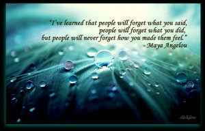 Life has many shades in it and one thing one can do is learn from ...