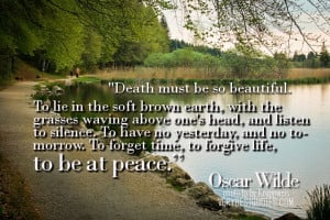 Inspirational Death quotes for overcoming fear of death