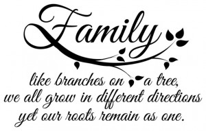 Family Roots Wall Quotes Decal contemporary-wall-decals