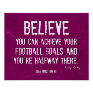 Football Motivational Quotes Posters & Prints