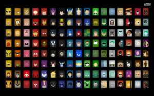 Superheroes wallpaper 1920x1200