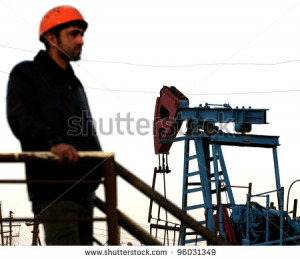 ... oil field near Baku, Azerbaijan, on Saturday, January 31, 2009